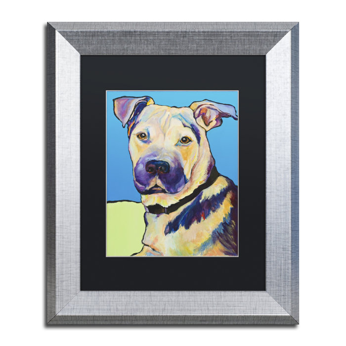 Trademark Art 'Tag' Framed Painting Print on Canvas | Wayfair